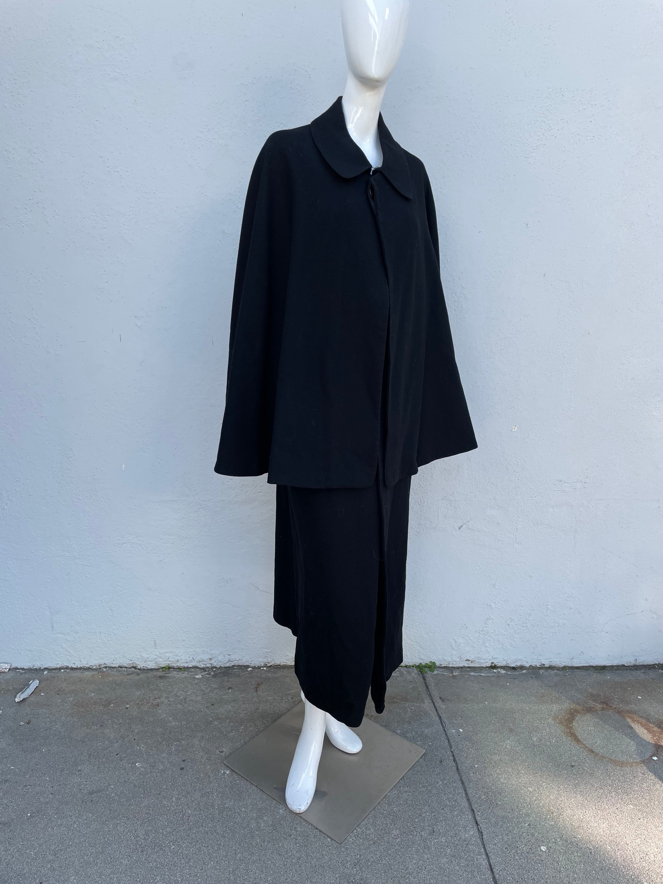希少 vintage japan inverness coat Vintage 40-60's MATSUZAKAYA Tonbi Coat Inverness Cape