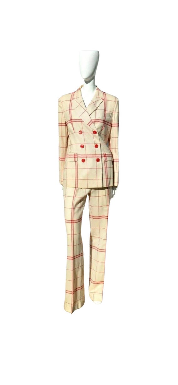 ジャケット MOSCHINO Double-breasted blazer White Double-breasted linen jacket | Moschino