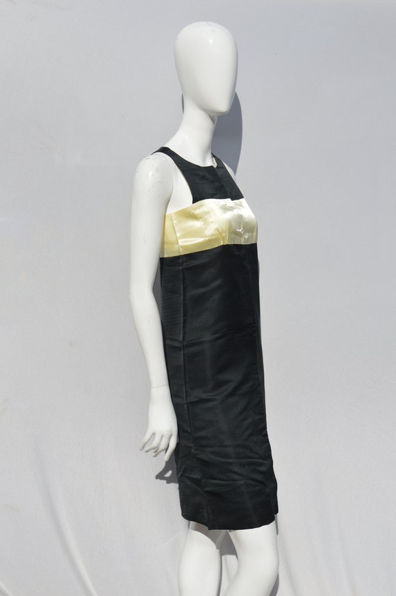 Vintage 60's TIGER MORSE dress Iconic RARE silk d… - image 3