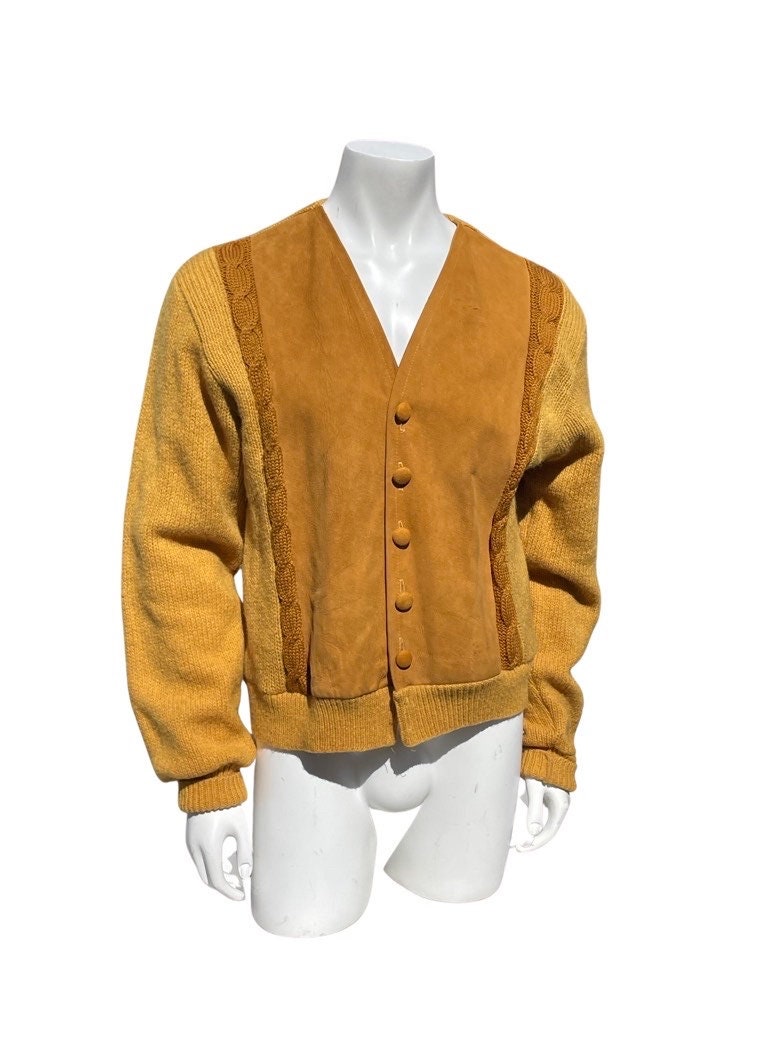 Vintage 60's CASCADE of California 2 Ply Wool and Suede