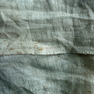 Vintage Art Deco embroidered scarf gold thread beach landscape 20s lien summer image 9