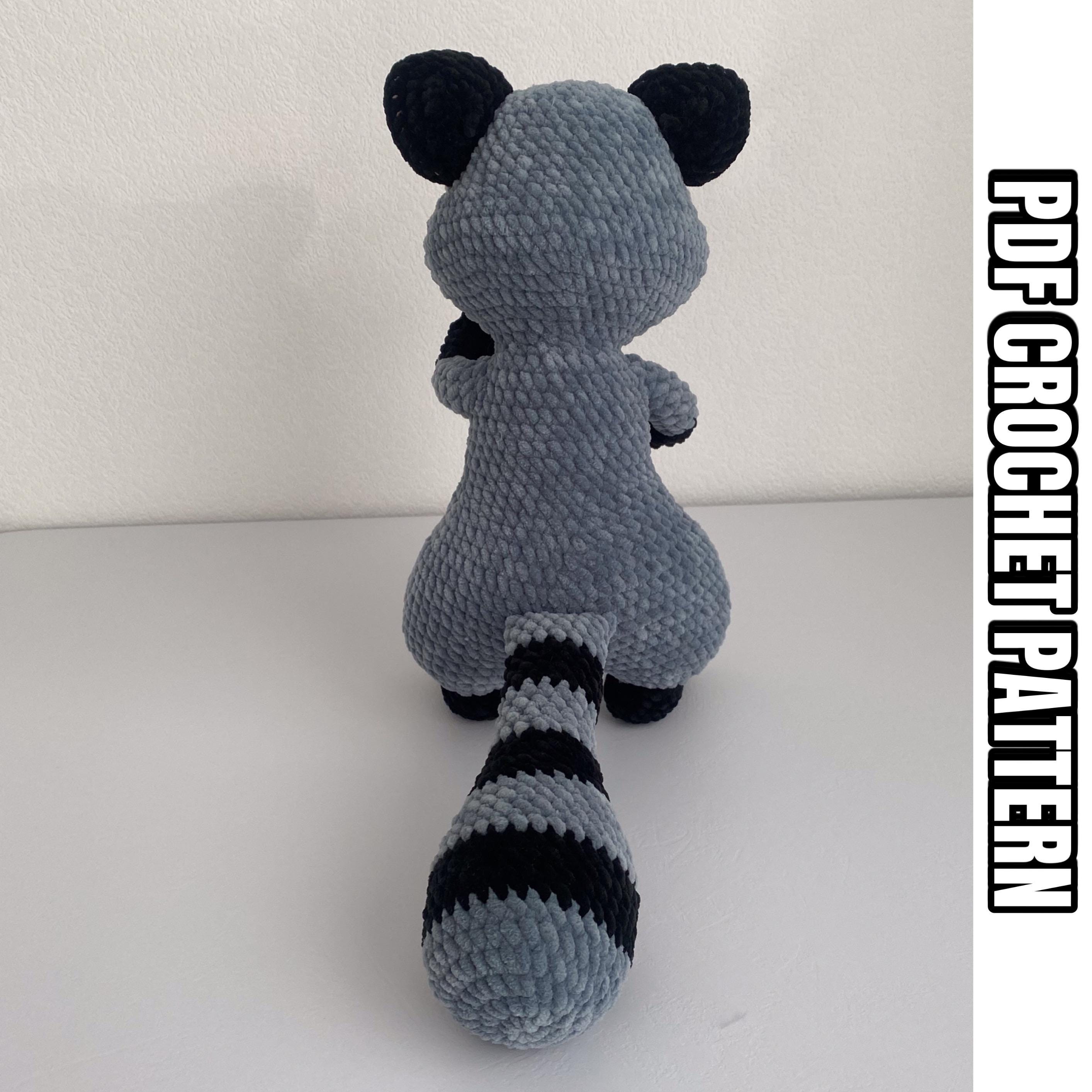 Crochet Raccoon Pattern / Amigurumi Pattern PDF / English Crochet ...