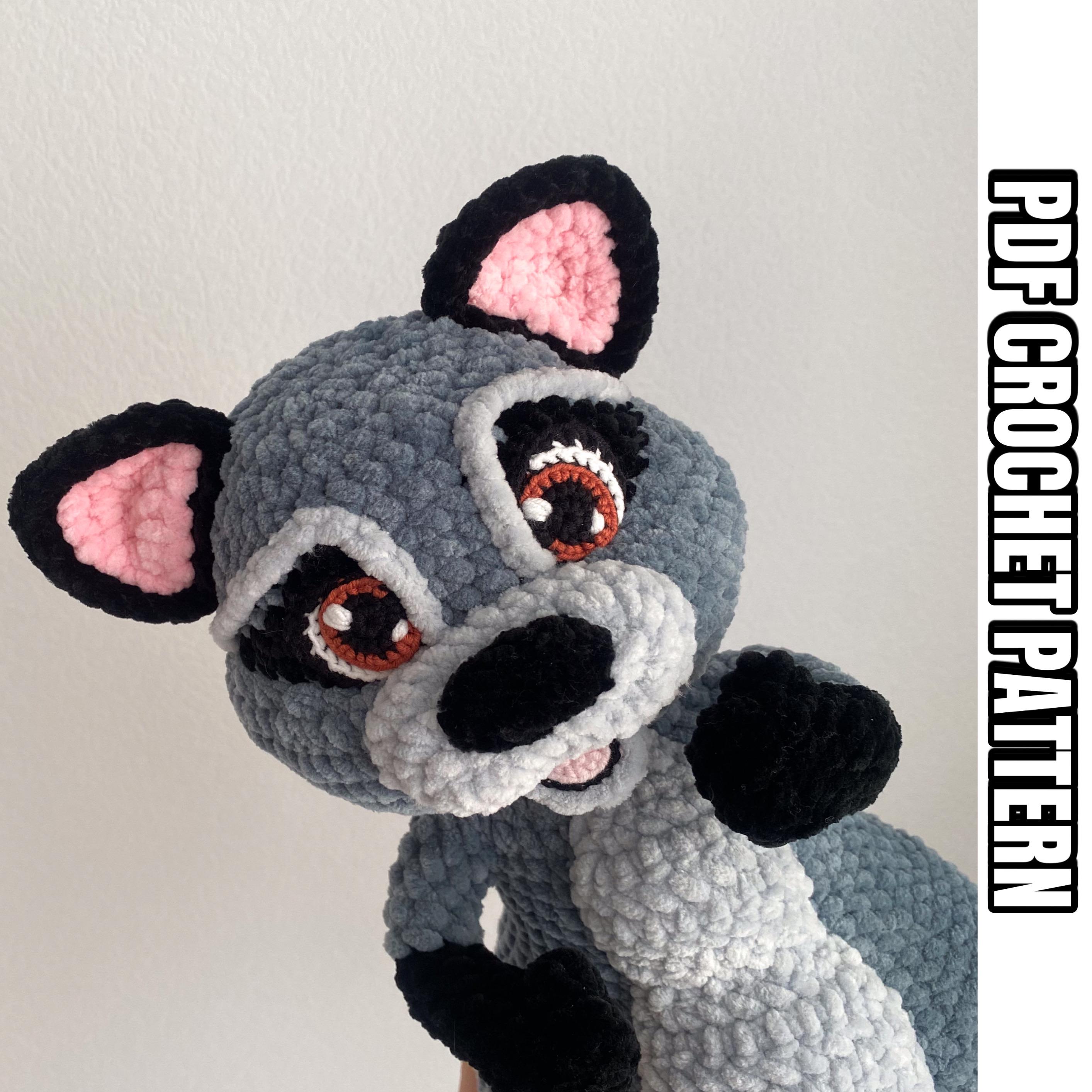 Crochet Raccoon Pattern / Amigurumi Pattern PDF / English Crochet ...