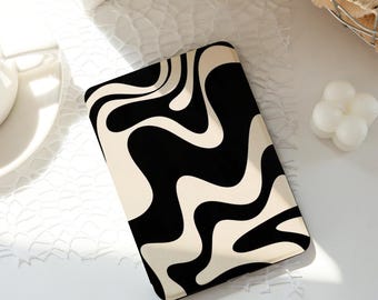 Abstrakte Kunst Kindle Hülle, Ins Style Kindle Hüllen, Kindle Paperwhite 10.11.12.6 '' 6.8 '' 7 '' Hülle, Klare Rückseite, Auto Wake/Sleep