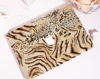 Custom Tiger Leopard MacBook Case,Laptop Cover for MacBook Pro 16 15 14 13,MacBook Air 15/13/11th,Laptop Sleeve Fits M4 M3 M2, Gifts For Her