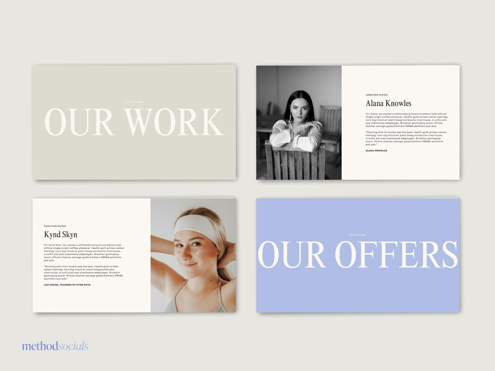 Tutorial Offer Layout Canva Offer Guide Template | Editable Coaching Pitch Deck + Service ...