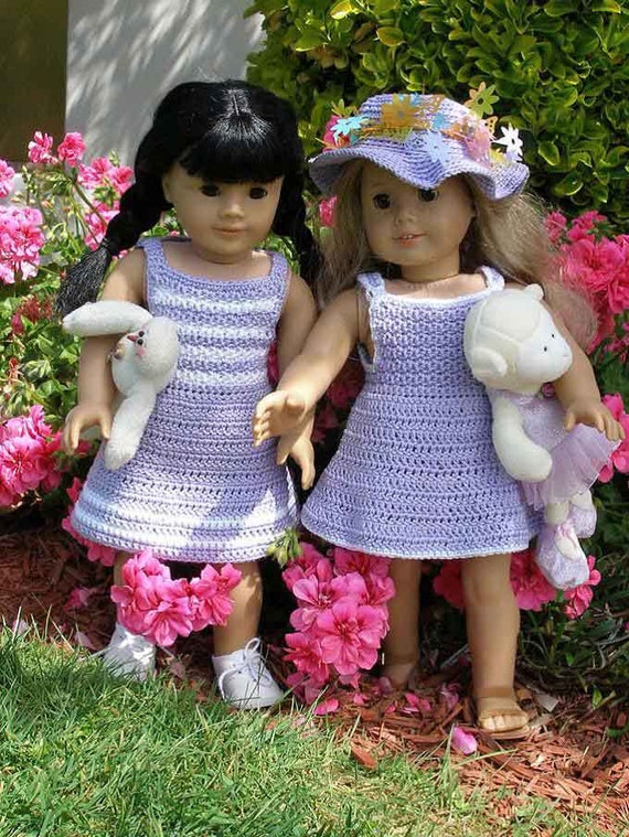 GARDEN PARTY Doll Crochet pattern Etsy