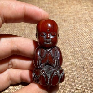Handmade Wooden Carved Doll | Artisan Wood Figurine | Handcrafted Decorative Toy | Rustic Wooden Miniature | Unique Collectible Gift
