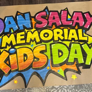 Hand Painted Event Banner