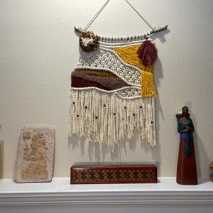 macrame wall hanging deoration