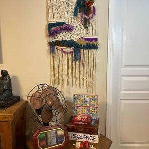 macrame wall hanging decoration