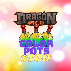 DRAGON ADVENTURES 100 Color Potions