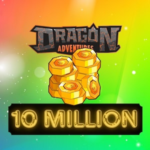 Monedas de DRAGON ADVENTURES / 10 millones de monedas / Las más baratas en Etsy