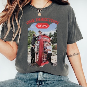 One Direction Shirt,  1D Sweatshirt, One Direction FanXmas Gift, Shirt For Fan, Comfort Colors Tee, For Fans Gift, Unisex Shirt