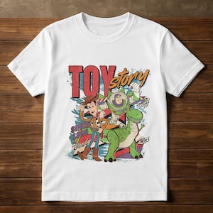 Toy Story Woody Buzz Rex Shirt PNG (Digital Download) image 4