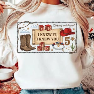 Retro I Knew It I Knew You Shirt, TS and Toy Story 5 Friendship Shirt, Woody Buzz Lightyear Tee, Disneyland Toy Story Family Matching Shirts .Retro Toy Story 5 PNG, I Knew It I Knew You Western Cowgirl Boots Friendship Bracelet Shirt Design Graphic Download File
DIGITAL DOWNLOAD ONLY