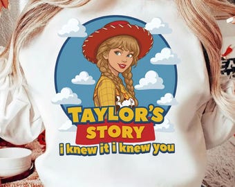 Retro Toy Story 5 PNG, I Knew It I Knew You Western Cowgirl Boots Friendship Bracelet Shirt Design Graphic Download File