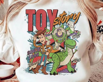 Toy Story Woody Buzz Rex Shirt PNG (Digital Download)