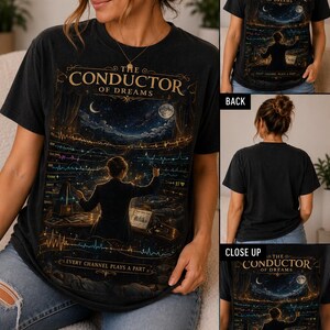 T-shirt Conducteur de rêves, technologue du sommeil, T-shirt de laboratoire de polysomnographie RPSGT