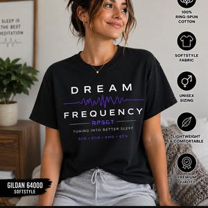 ドリームフリークエンシー RPSGT シャツ | スリープテック EEG 波形 Tシャツ