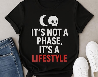 Koszulka z czaszką emo goth: alternatywny styl życia