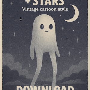 Dreamstepper Cryptid Art: Ethereal Monster PNG SVG PDF