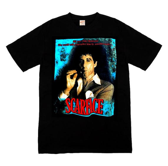 Scarface Tony Montana Vintage 90s T-shirt, Gift for Woman and Man 