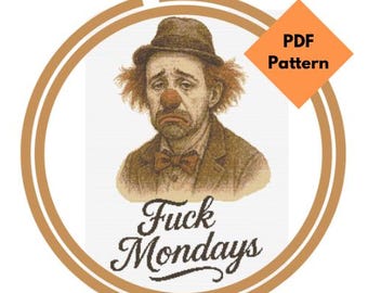 Padrão de Ponto Cruz | F*ck Mondays