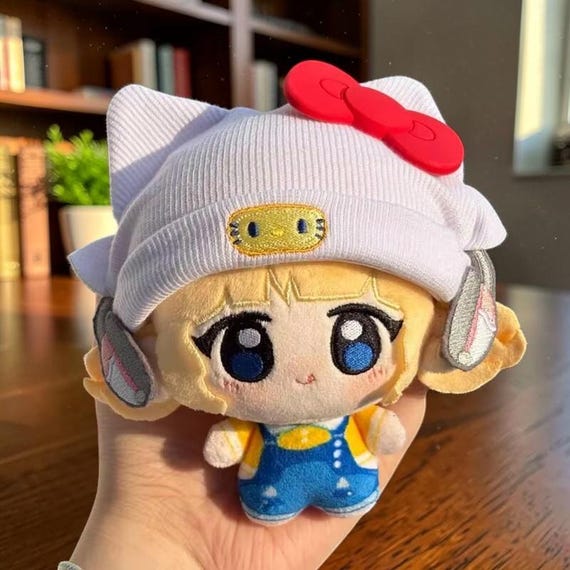 Ow2 Juno Mini Plush Doll | 10cm Chibi Cotton Doll | Futuristic
