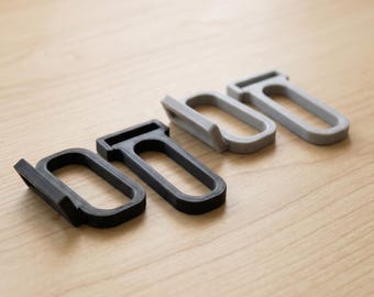 Fitbit Air-Adapter für reguläre Uhrenarmband, PLA-Material, tragen mit jeder Uhr, Leder, Kautschukband