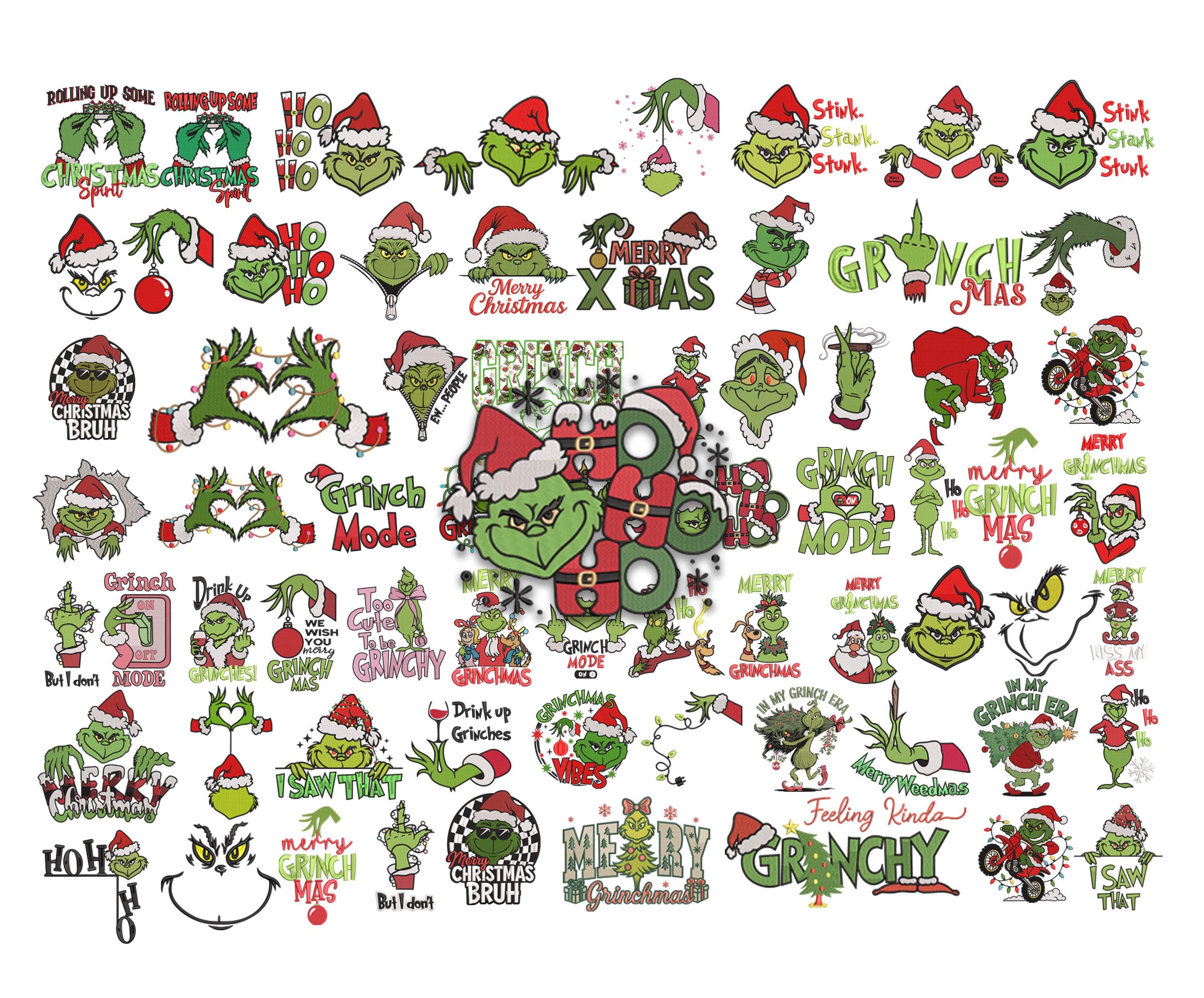 Mrs Grinch Maglietta Donna Natale Con Scritta In Tedesco - 100% Cotone, Stampa Divertente, Vestibilità Regolare