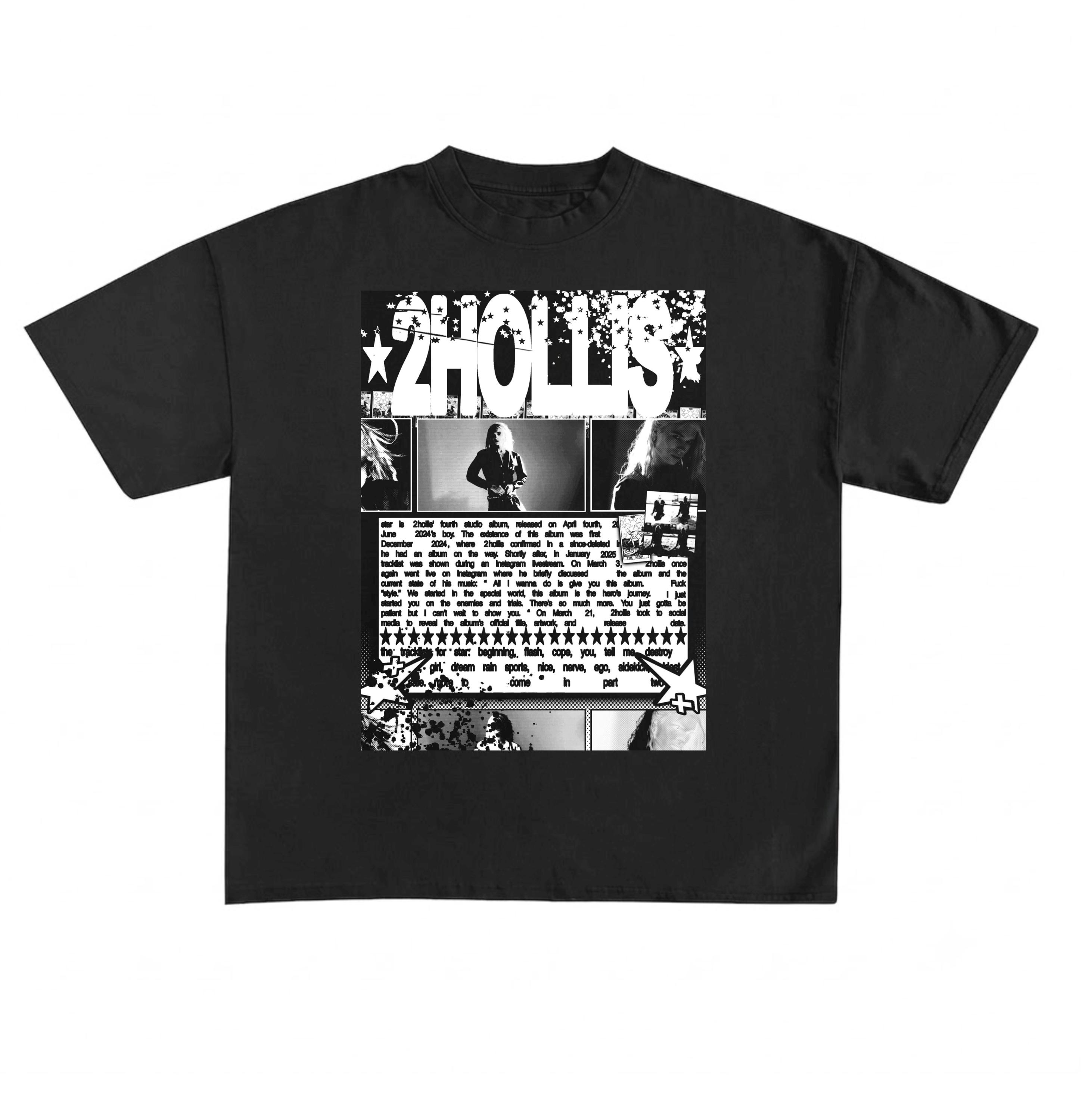 2hollis トゥーホリス ツアーTシャツ XLサイズ 2Hollis 2025 Tour T