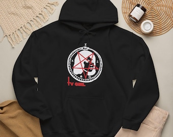 Tv Girl Gothic Hoodie | Unisex Heavy Blend™ Hooded Sweatshirt