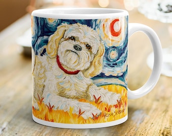 Keramiktasse Hund Kaffeetasse Dog-Funtasse Shih Tzu 