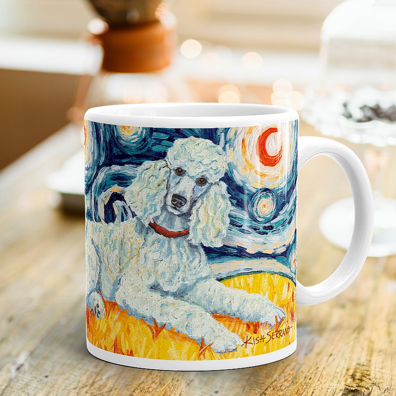 Standard Poodle Dog Mug Coffee Mug Dog Lover Gift Etsy