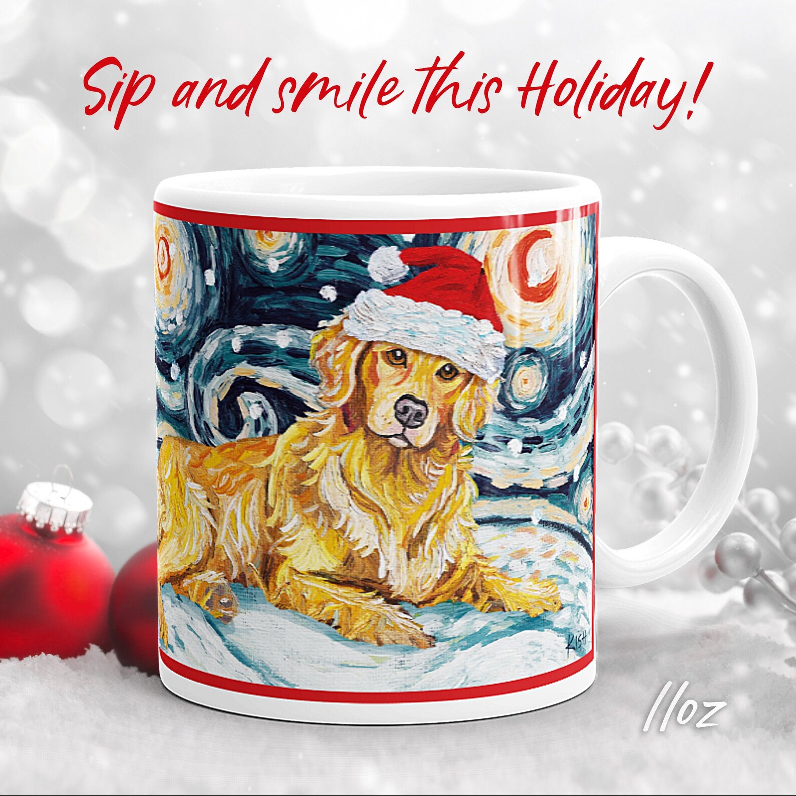 Tasse Golden Retriever Vintage 1996 – état Impeccable