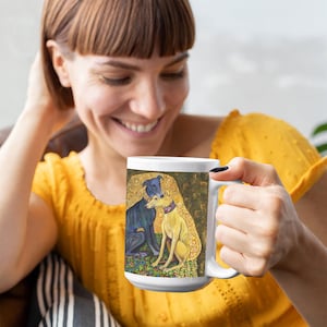 Windhondkoffiemok, windhondcadeau of Italiaans windhondcadeau voor elke hondenliefhebber!
