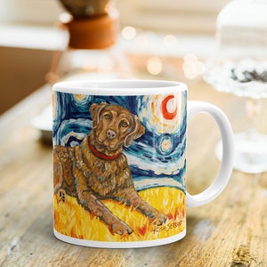 Chesapeake Bay Retriever, Coffee Mug, Dog Lover Gift, Personalized Gift, Personalized Mug, Dog Mug