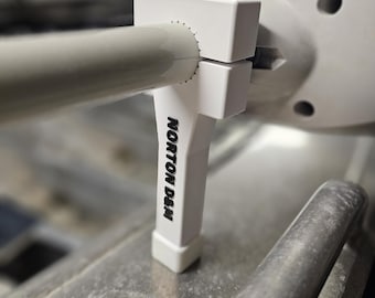 Trolling Motor Support Leg: Stainless Steel, UV Resistant - Garmin, Minn Kota