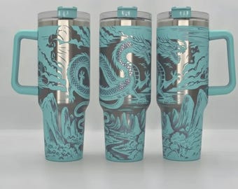Chinese Dragon 40 oz. Tumbler