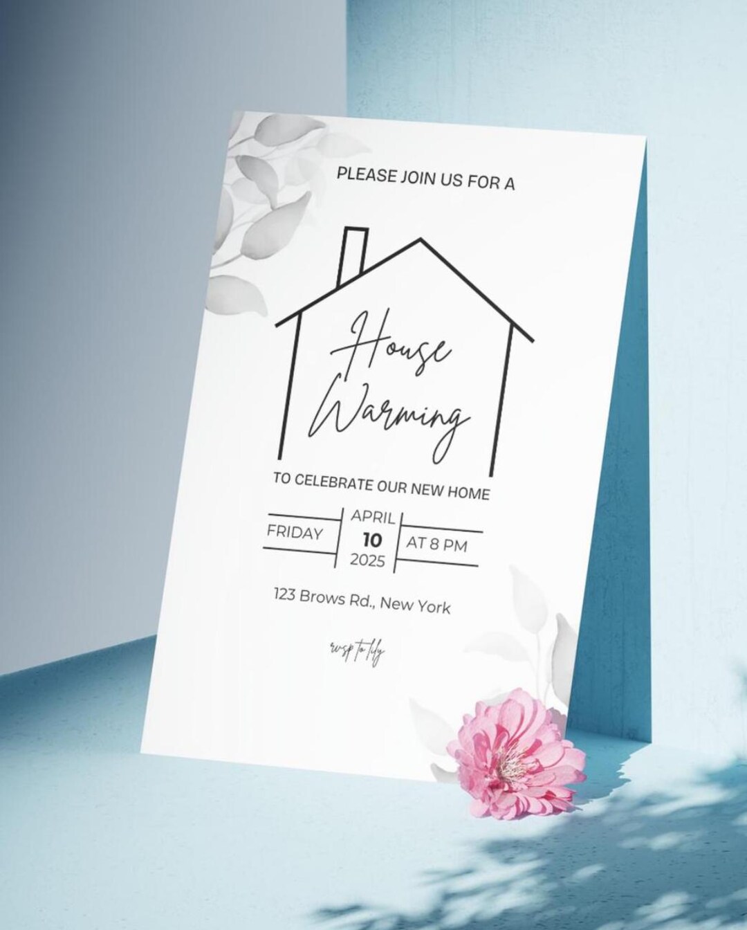 Editable Housewarming Invitation | Housewarming Party Invite | Modern ...