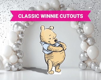 Classic Winnie The Pooh Event Decor, Yard Sign, Lawn Sign, Center Piece, Party Prop