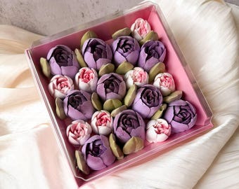 Marshmallow Flowers | Fruit Zephyr Flowers | Zefir Tulips
