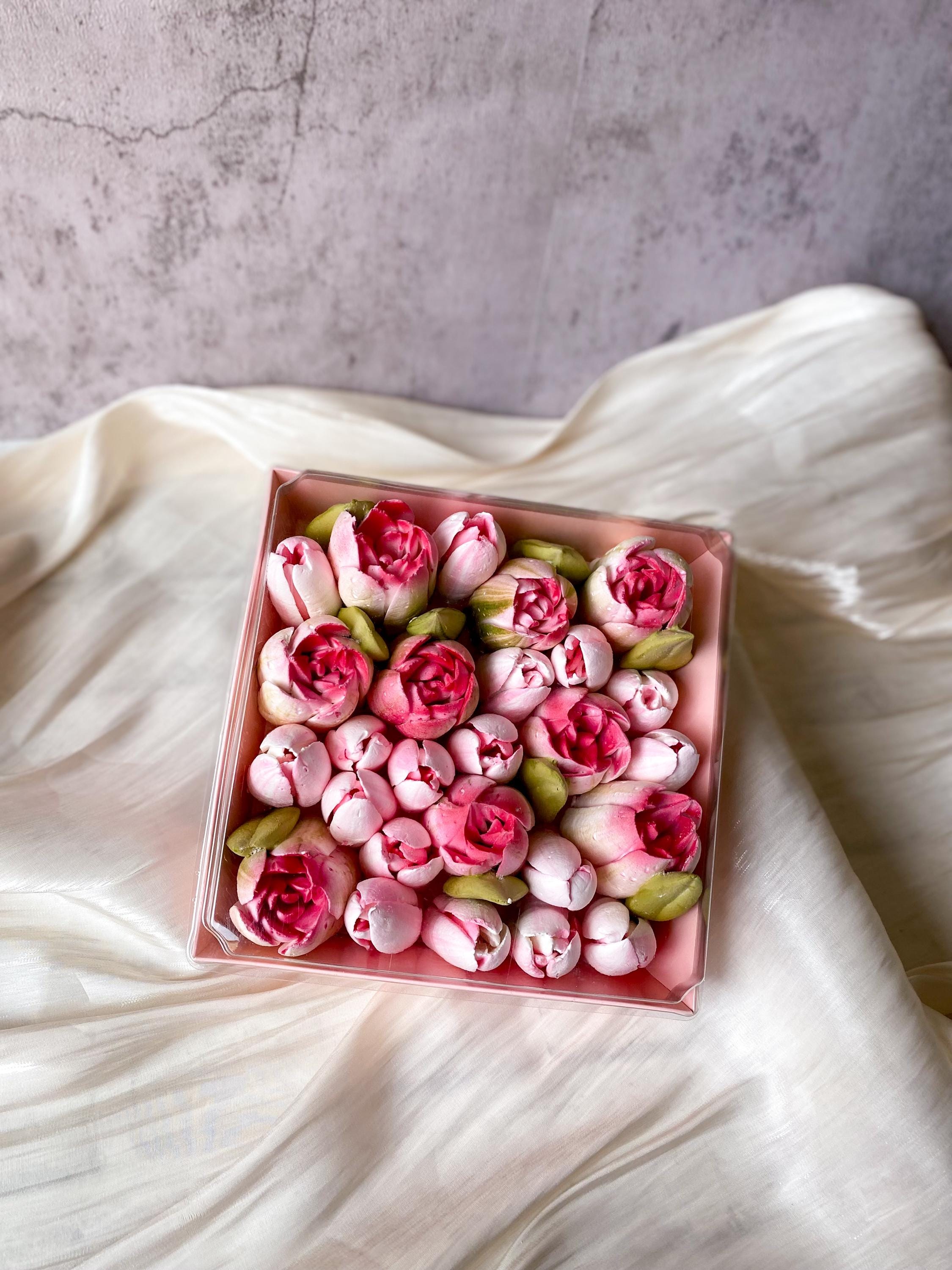 Marshmallow Flowers | Fruit Zephyr Flowers | Zefir Tulips