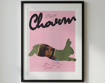 Plakat ścienny Clairo Charm Indie do sypialni