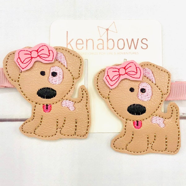 Felt Hair Clips Etsy