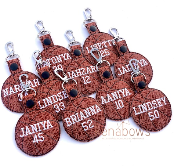 Basketball Sports Bag Tag Personalized Girl Basketball Gift Etsy