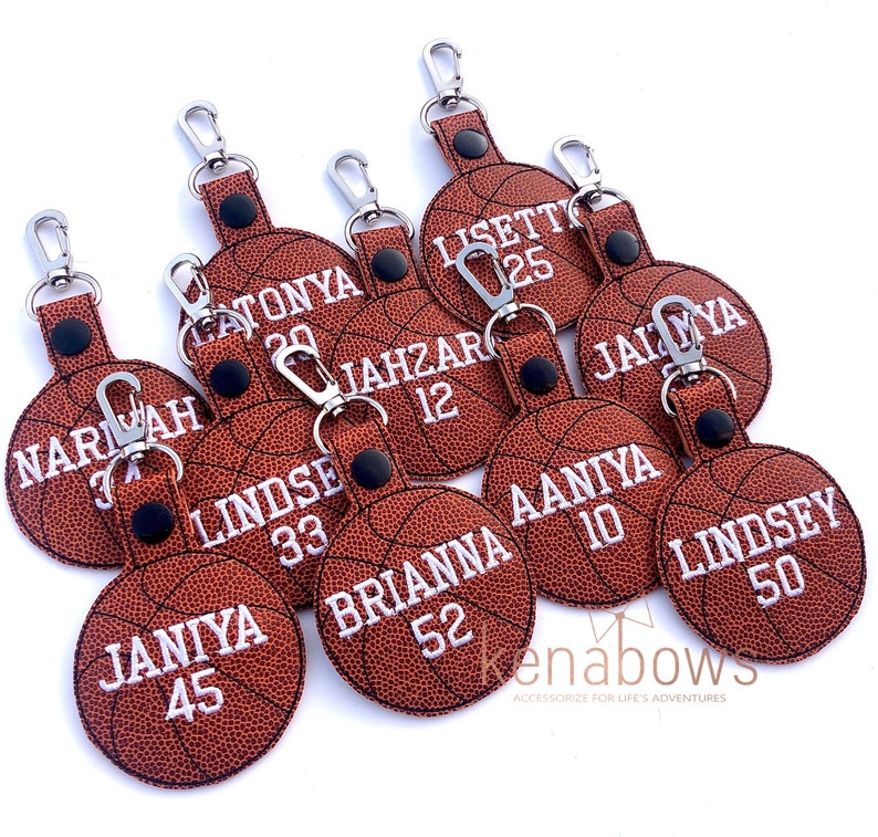 Basketball Sports Bag Tag Personalized Girl Basketball Gift Etsy