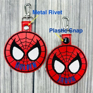 Spider, Morales Bag Tag, Party Favor, Personalized School Backpack, Web Boy, Key Fob, Girl, Superhero, Kindergarten, Lunch Box, Diaper Bag image 2