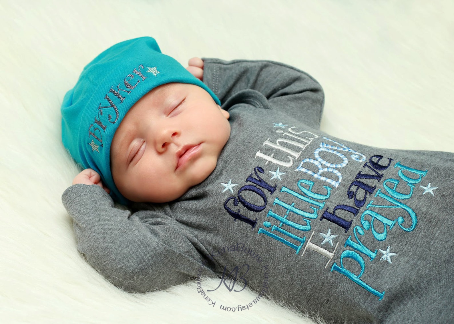 New Baby Gown Gender Neutral Infant Gown Surprise Gender Etsy